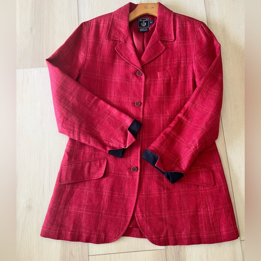 Women's Red Blazer